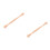 2Pcs Solid Wood Roman Column Spindles Decorative Handrail Posts Beige 8