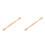 2Pcs Solid Wood Roman Column Spindles Decorative Handrail Posts Beige 4