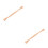 2Pcs Solid Wood Roman Column Spindles Decorative Handrail Posts Beige 9
