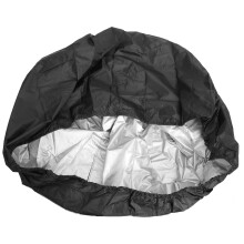 2Pcs Lightweight Black Grass Machine Covers Waterproof Uv Protection
