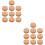 20Pcs Multi-Use Beige Cork Plant Mats Round Coasters for Pots 8