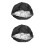 2Pcs Lightweight Black Grass Machine Covers Waterproof Uv Protection 4