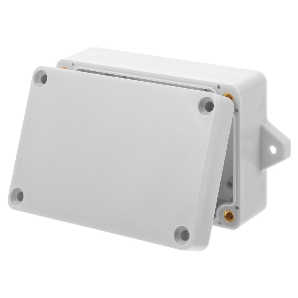 3Pcs Sturdy White Plastic Electrical Box Outdoor For Cable Junction 3602353625489