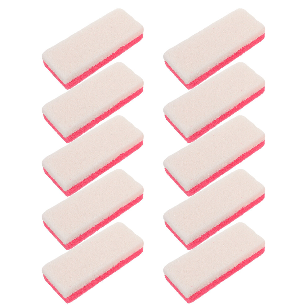 Vaguelly 20Pcs Compact Rosy Foot Exfoliator Stone For Cracked Heel Treatment