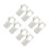 8Pcs Flute Blow Aid Nylon Beige Beginner Flute Accessory Teaching Aid 6