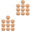20Pcs Multi-Use Beige Cork Plant Mats Round Coasters for Pots 5