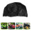 2Pcs Lightweight Black Grass Machine Covers Waterproof Uv Protection 9