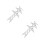 2Pcs White ABS Miniature Electric Towers for DIY Model Train Scenes 5