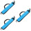 3Pcs Drumstick Holder Bag Drumstick Storage for Drum Set 8