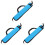 3Pcs Drumstick Holder Bag Drumstick Storage for Drum Set 4