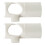 8Pcs Flute Blow Aid Nylon Beige Beginner Flute Accessory Teaching Aid 2