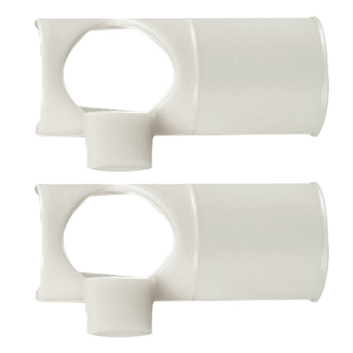 8Pcs Flute Blow Aid Nylon Beige Beginner Flute Accessory Teaching Aid 1