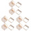 6Pcs Creative Beige Umbrella Holder Wall-Mounted Multi-Functional Rack 2