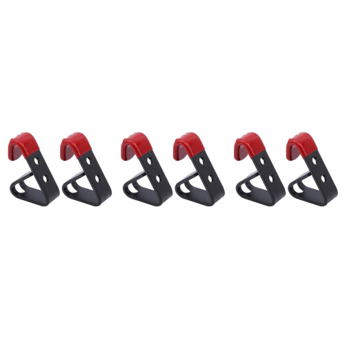 6Pcs Compact Metal Wheel Hanging Hooks Wall Mounted Tire Display Stand 2