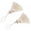 4Pcs Beige Polyester Tassel Hanging Decor for Curtains and Pillows 10