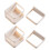 6Pcs Creative Beige Umbrella Holder Wall-Mounted Multi-Functional Rack 1