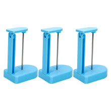9Pcs Blue Desk Receipt Spike Holder Metal Bill Organizer for Business