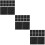 54Pcs Home Use Activated Carbon Filter Pads for Cat Litter Box Odor 11