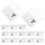60Pcs Clear Plastic Id Card Sleeves with Hole for Work and School Use 2