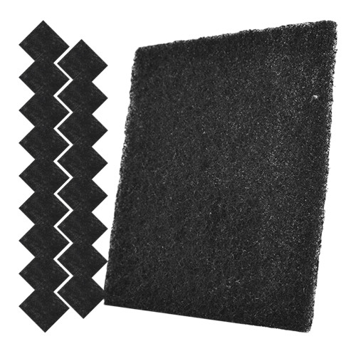 54Pcs Home Use Activated Carbon Filter Pads for Cat Litter Box Odor