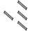 8Pcs Black Table Soccer Score Keeper Durable Foosball Game Accessory 8