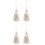 4Pcs Beige Polyester Tassel Hanging Decor for Curtains and Pillows 5