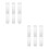 12Pcs Pet Clear Cookie Containers Airtight Biscuit and Candy Storage 8