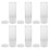 12Pcs Pet Clear Cookie Containers Airtight Biscuit and Candy Storage 1