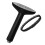 3Pcs Handheld Clothes Steamer Nozzle Black with Brush for Easy Ironing 3
