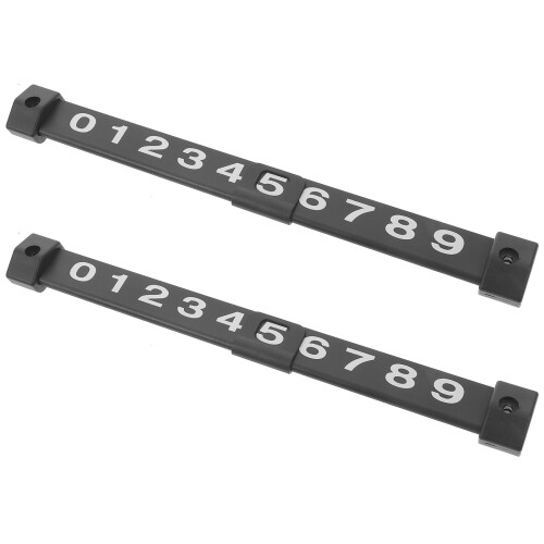 8Pcs Black Table Soccer Score Keeper Durable Foosball Game Accessory 2