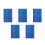 5Pcs Blue Classroom Hanging Pocket Chart Organizer for Teaching Use 8