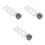 3Stk Taco Halter Mit Salsa Bechern, Tortilla , 10