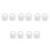 10Pcs White Rubber Pop Up Waste Plug Mop Bucket Replacement Stopper 5