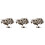 150Pcs 17Mm Star Pattern Jeans Buttons Assorted Color Brass for Denim 3