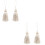 4Pcs Beige Polyester Tassel Hanging Decor for Curtains and Pillows 6