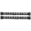 8Pcs Black Table Soccer Score Keeper Durable Foosball Game Accessory 2