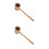 2Pz Acqua in Bamboo Beige Per Sauna Bagno E Uso 7