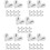 50Pz Decorativi Grigi Orecchie Coniglio Per Clip 9