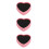 3Pz Custodia Rosa in Silicone Per Spugna Makeup 6