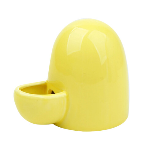 3Pcs Yellow Rabbit Drinking Bowl Self-Dispensing Pet Feeder