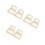 12Pcs Sturdy Natural Wood Paper Making Frames DIY Mesh Screen Mold Kit 7