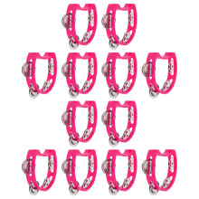 24Pz Tamburelli Per Bambini Rosa in Con 4 Leggeri