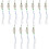 12Pz Rete Pesca A in Nylon, Resistente E 3