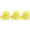 3Pcs Yellow Rabbit Drinking Bowl Self-Dispensing Pet Feeder 4