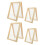 12Pcs Sturdy Natural Wood Paper Making Frames DIY Mesh Screen Mold Kit 2