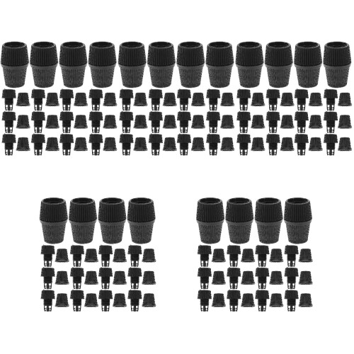 500Set Grip Cavi Nero Per Luci A Sospensione in PP 2