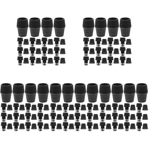 500Set Grip Cavi Nero Per Luci A Sospensione in PP 1