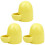 3Pcs Yellow Rabbit Drinking Bowl Self-Dispensing Pet Feeder 2