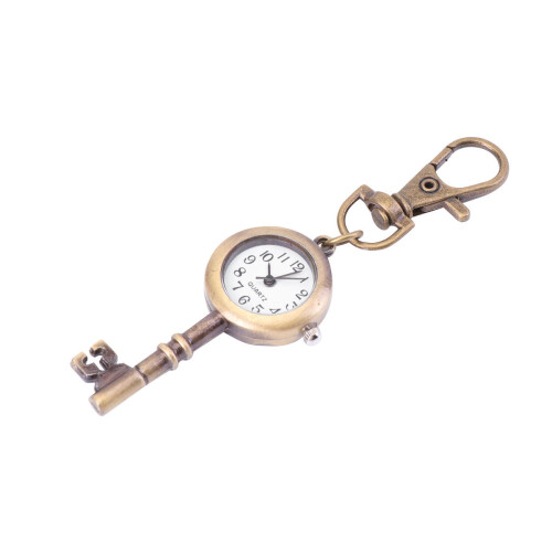 3Pz Orologio Portachiavi Chiave Retro, Multiuso E Multi 1