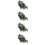 4Pz Artificiale Per Rettile Verde Decorazione Terrario 7